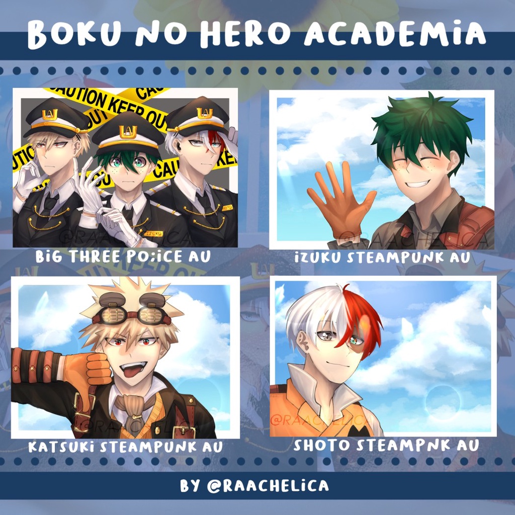 Art Print/Postcard Boku no Hero Academia
