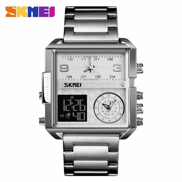 Jam pria SKMEI 1584 triple time original tahan air