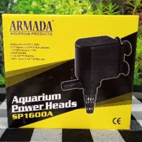 Pompa filter Aquarium ARMADA 1600A Submersible Pump Power Head ph