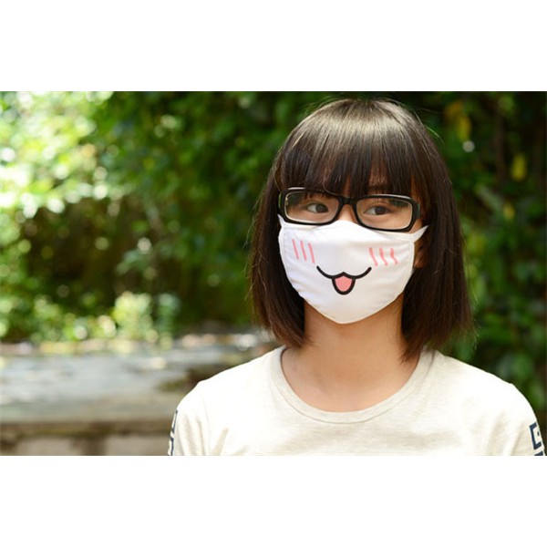 MEM masker emoticon japan mask anime ekspresi kartun lucu kaomoji