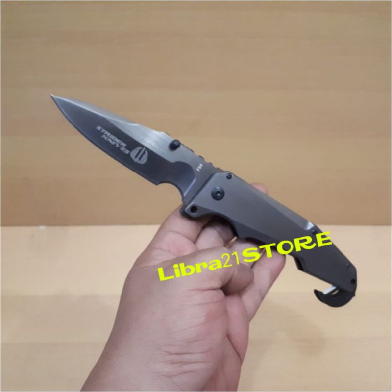 Survival Pisau Lipat STRIDER KNIVES F54 peralatan camping