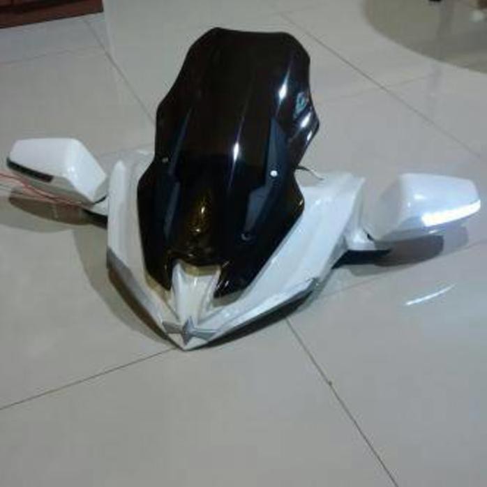 Tameng Nmax+Spion Lampu Lipat+ Winsil Best Quality