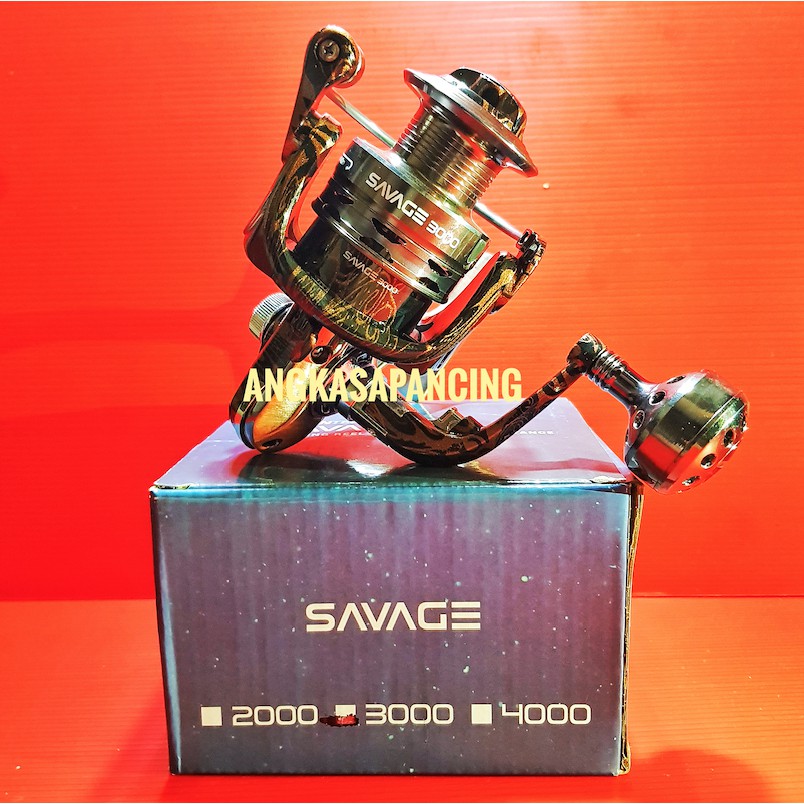 REEL TRIDENTECH SAVAGE 3000 Fishing Reel Saltwater Resistance REEL Stainless Steel Ball Bearing