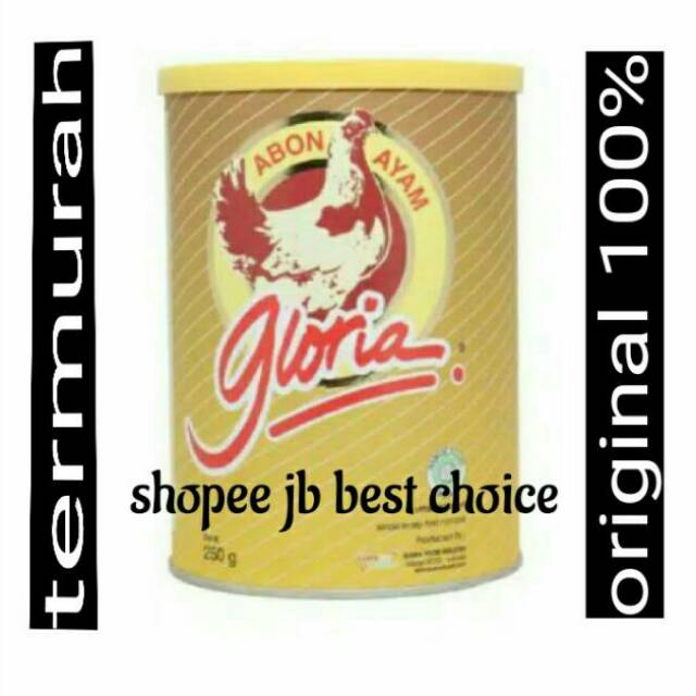 

Freeongkir!Abon Gloria Ayam 250gr