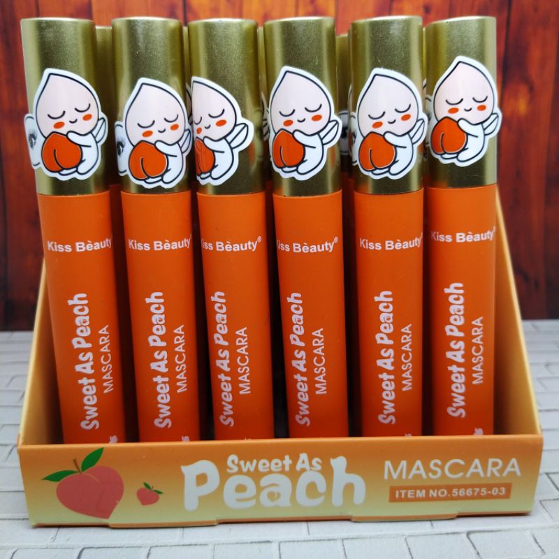 Mascara Kiss Beauty Peach/ MASKARA