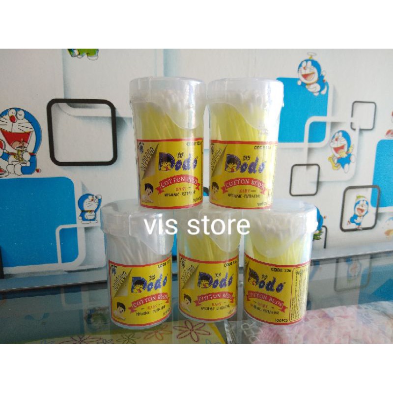 dodo cotton bud baby isi 100 pcs