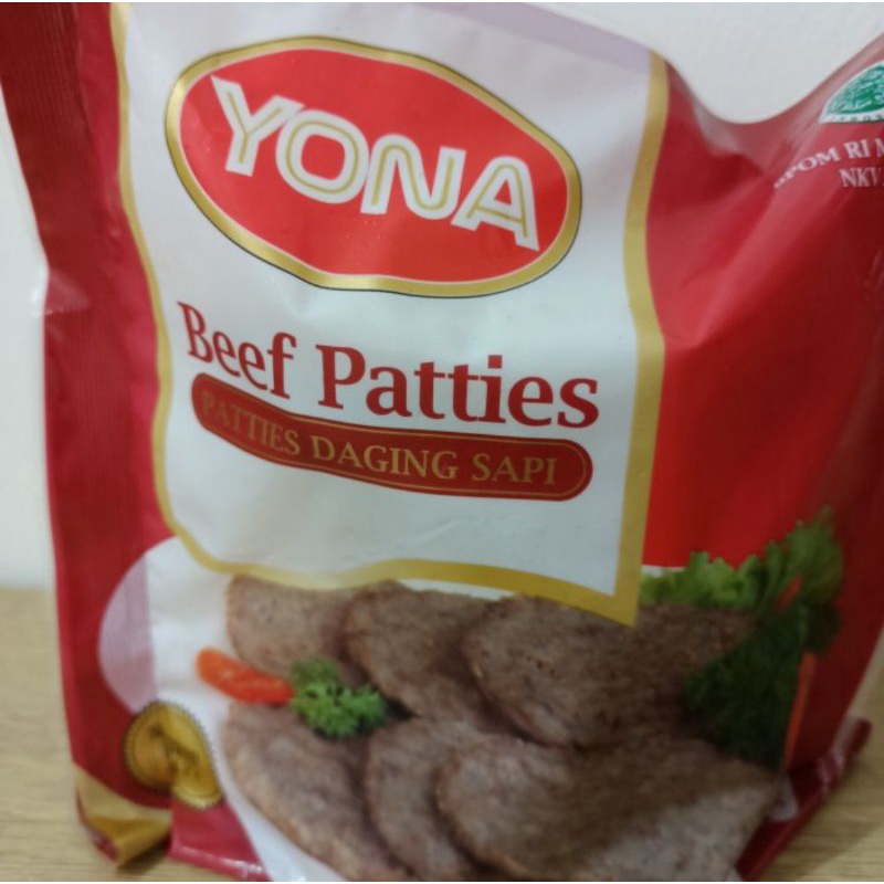 

Yona Beef Patties 500gr