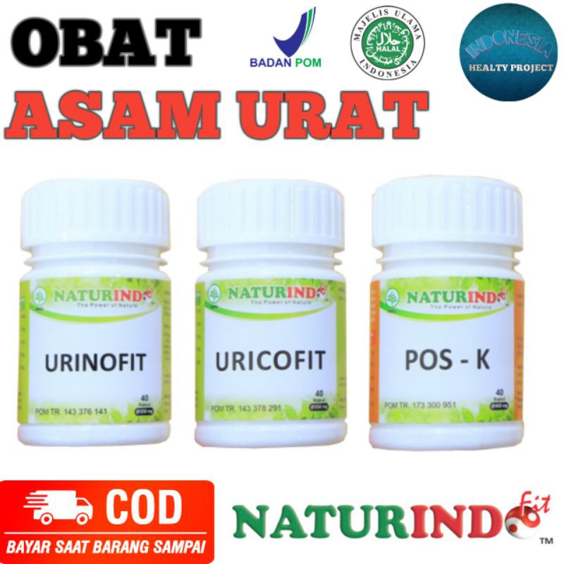 

Obat Asam Urat Ampuh nyeri sendi otot bengkak Obat Herbal Asam Urat Jamu Asam Urat URICOFIT POS K Naturindo Fit COD