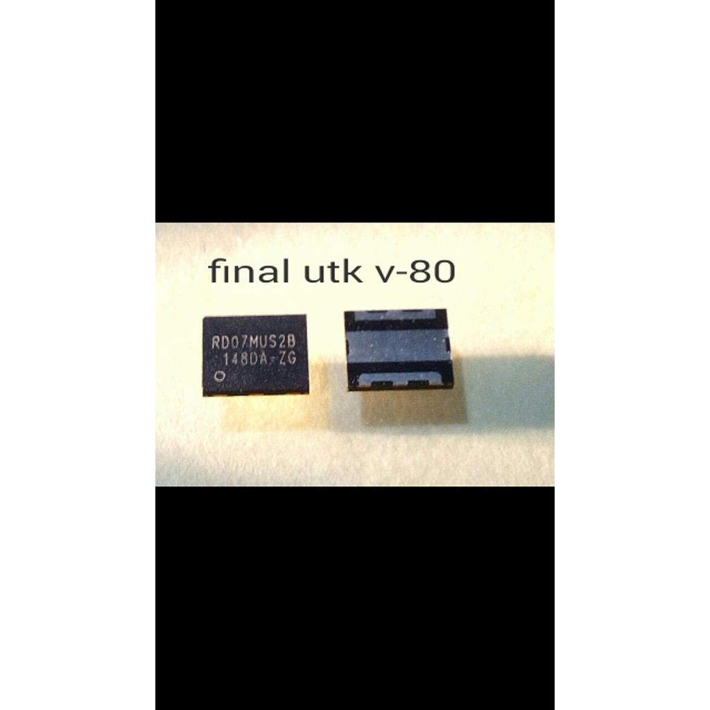 FINAL HT ICOM ICV80 V80 RD07 U80 G80