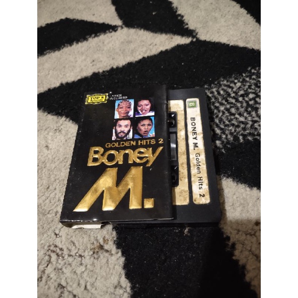 kaset pita boney m / booney m / golden hits 2