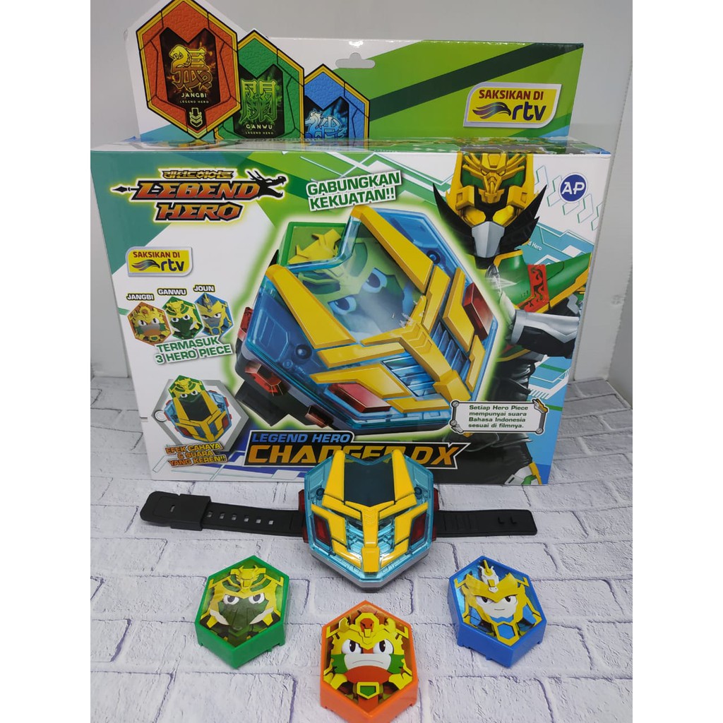 Mainan Jam Legend Hero Ekslusif Changer DX Suara dan Lampu