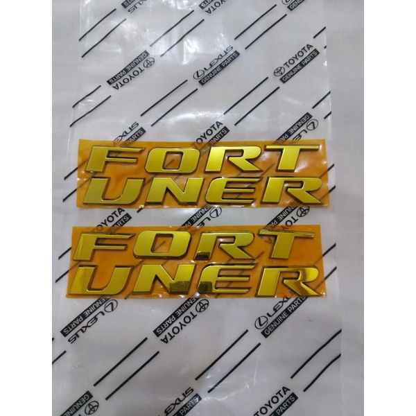 EMBLEM  FORTUNER ORI