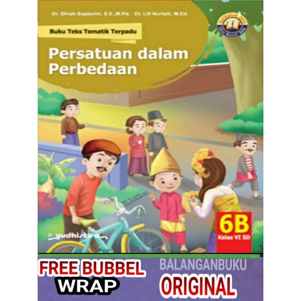 BUKU TEMATIK TERPADU 6B SD Mi K2013N KELAS 6 SD YUDISTIRA EDISI REVISI