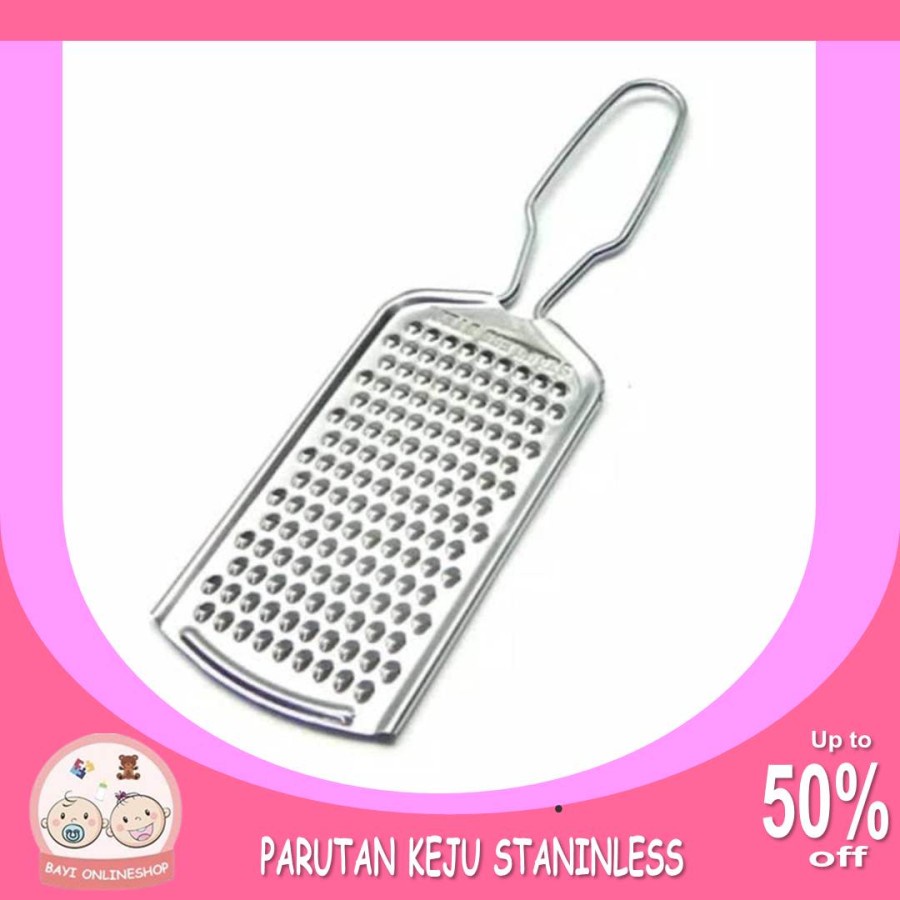 (BC) Parutan Keju Serbaguna Stainless Steel - Bayi Online Shop