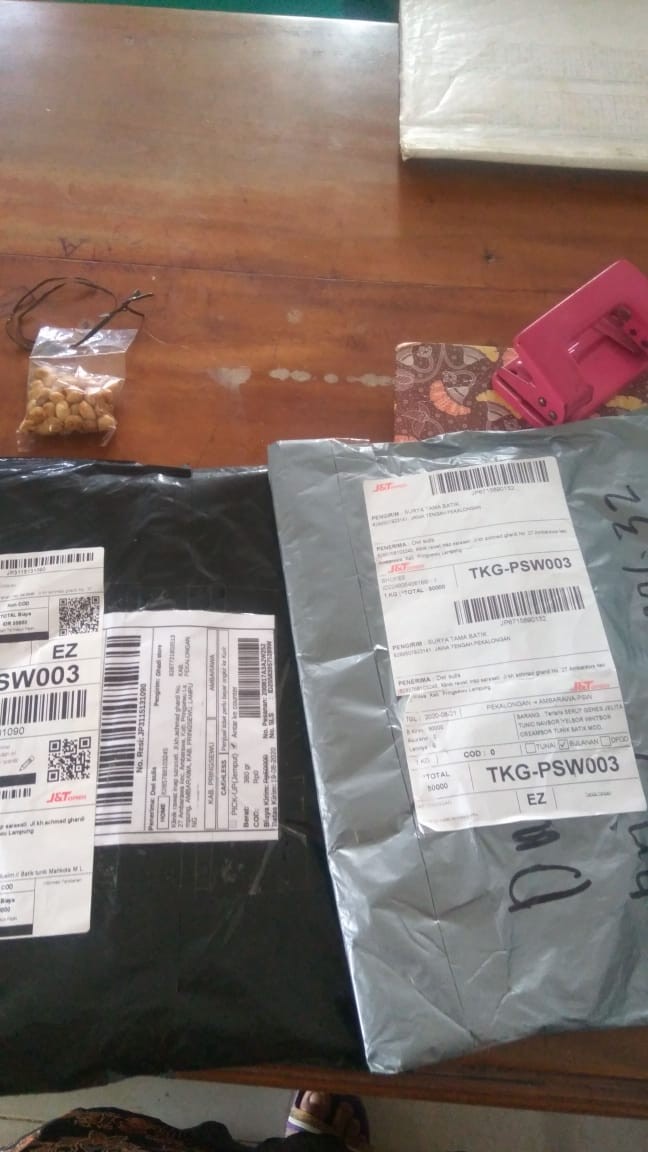 Kemeja Batik Pria Lengan Panjang Size M L Xl Xxl  Bswart Batik Hrb026 Kenongo Hem