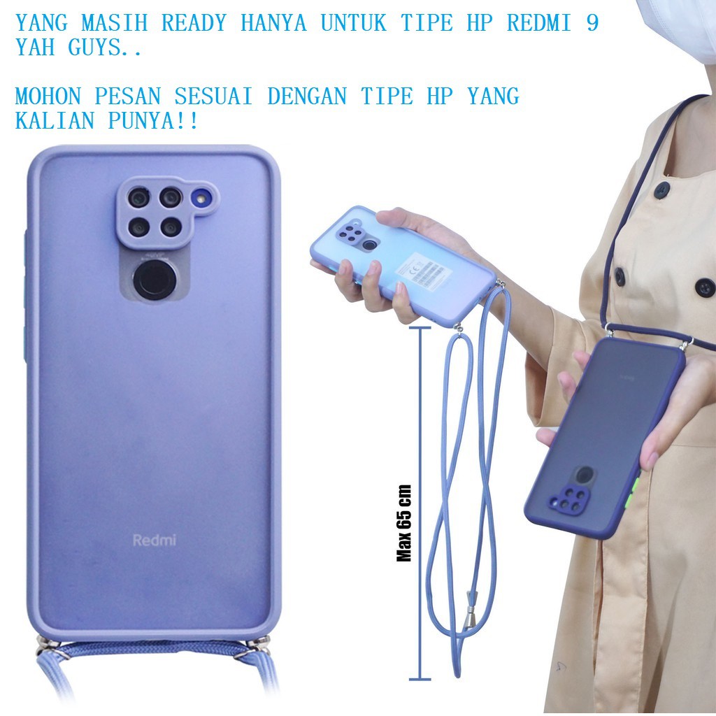 Xiaomi Redmi 8A 9 Redmi Note 8 Note 8 Pro Redmi Note 9 Pro Case Dove Candy dengan Tali Leher