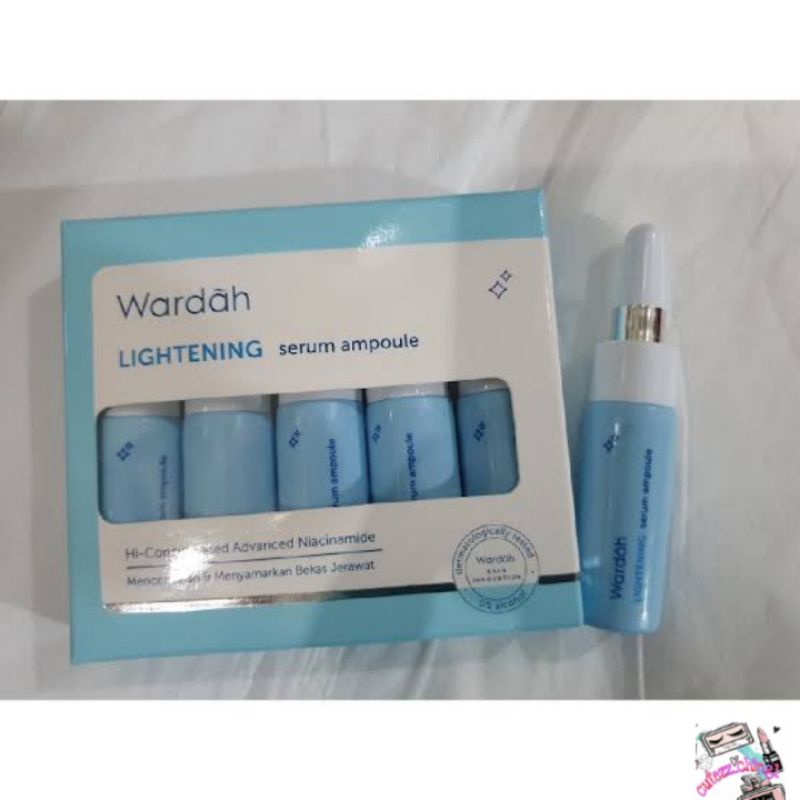 ☃Cutezz_Ching1☃Wardah Lightening Serum Ampoule(1kotak isi 5pcs)