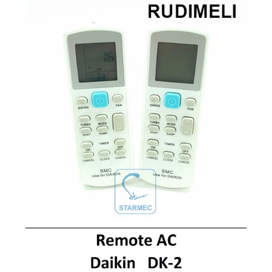 REMOT AC DAIKIN  DK 2-TANPA SETTING