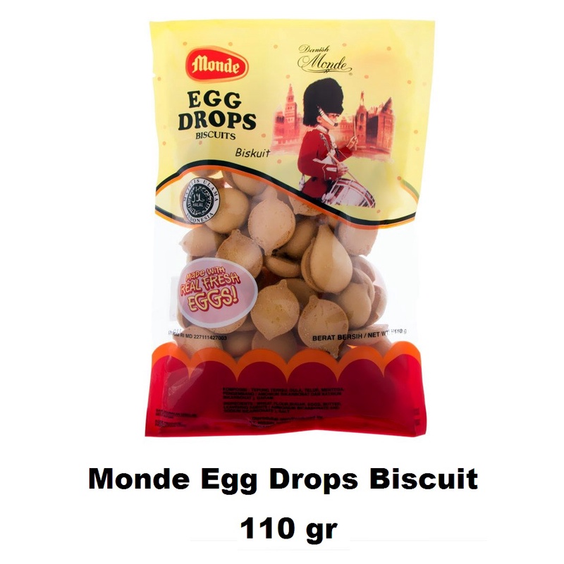 

Monde Egg Drops Biscuit 110 gr