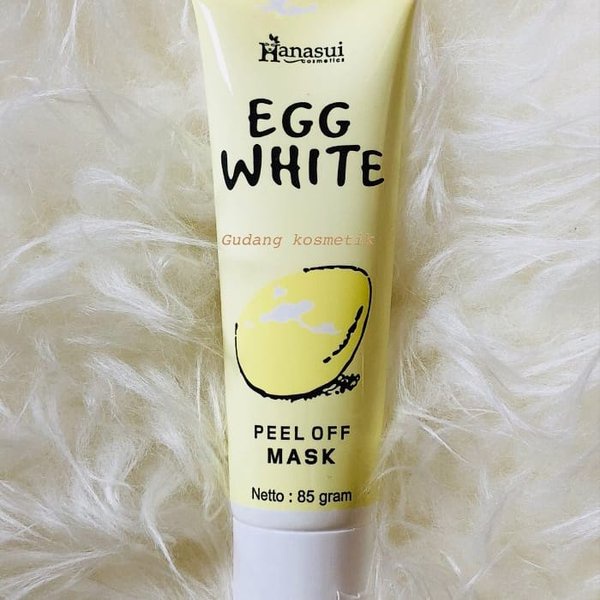 [ORI] Masker Telur Ampuh Mencerahkan dan Menghaluskan Kulit Wajah I Hanasui Egg Masker Peel of Mask 80 gram