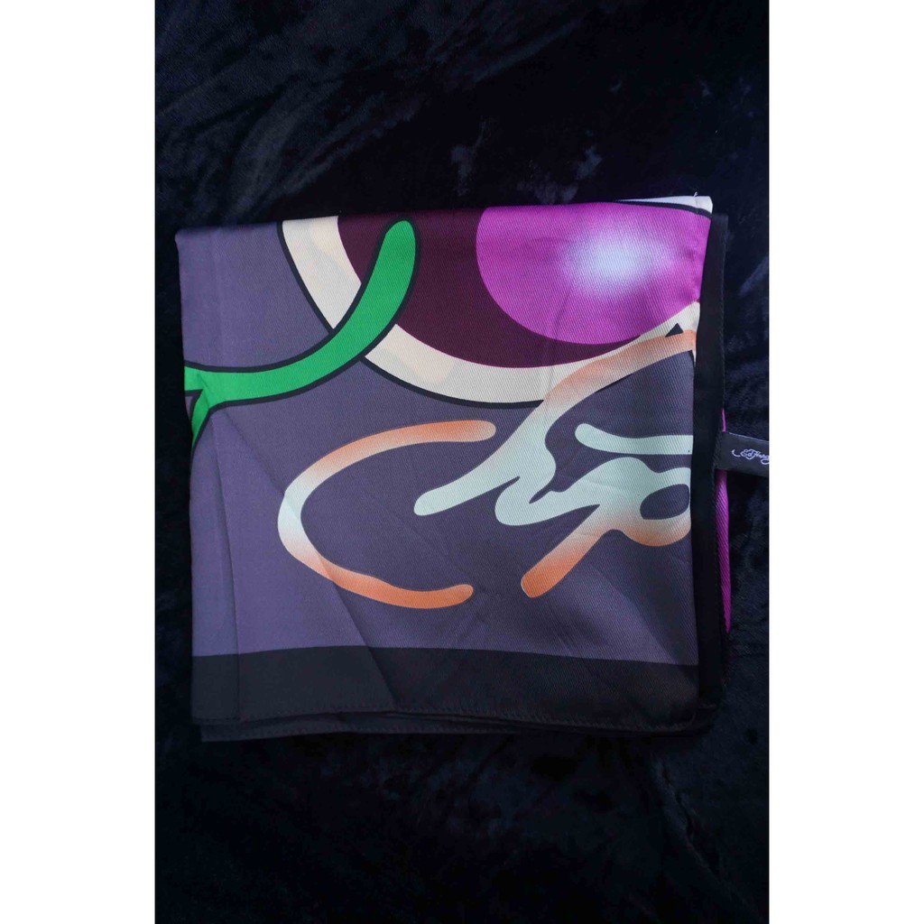 Scarft Wanita Ed-Hardy Brown