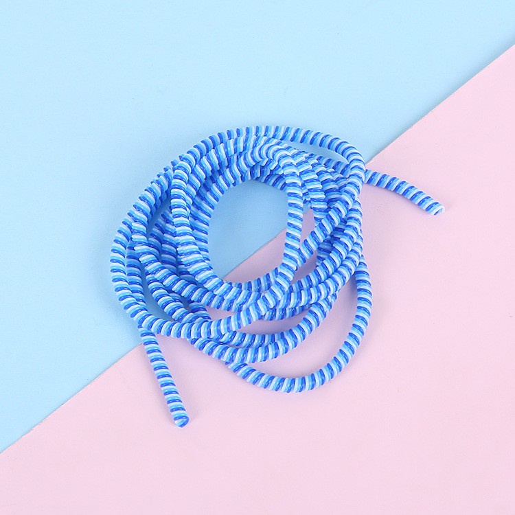 PANJANG 1,4 M TALI PELINDUNG KABEL SPIRAL CORD PROTECTOR LILIT 2 WARNA (VC)