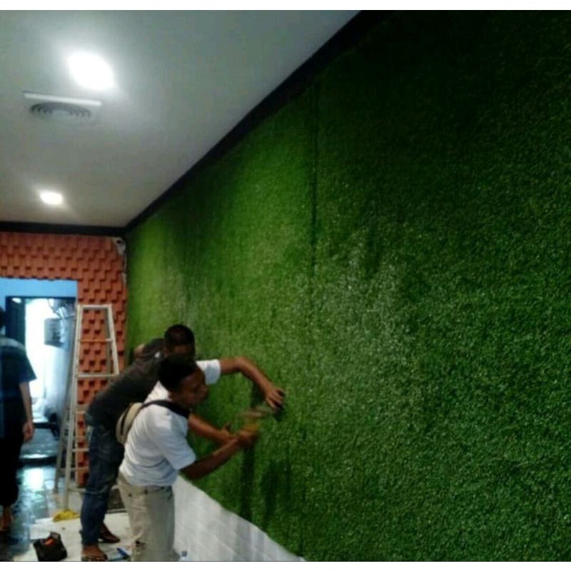 Rumput sintetis untuk dinding