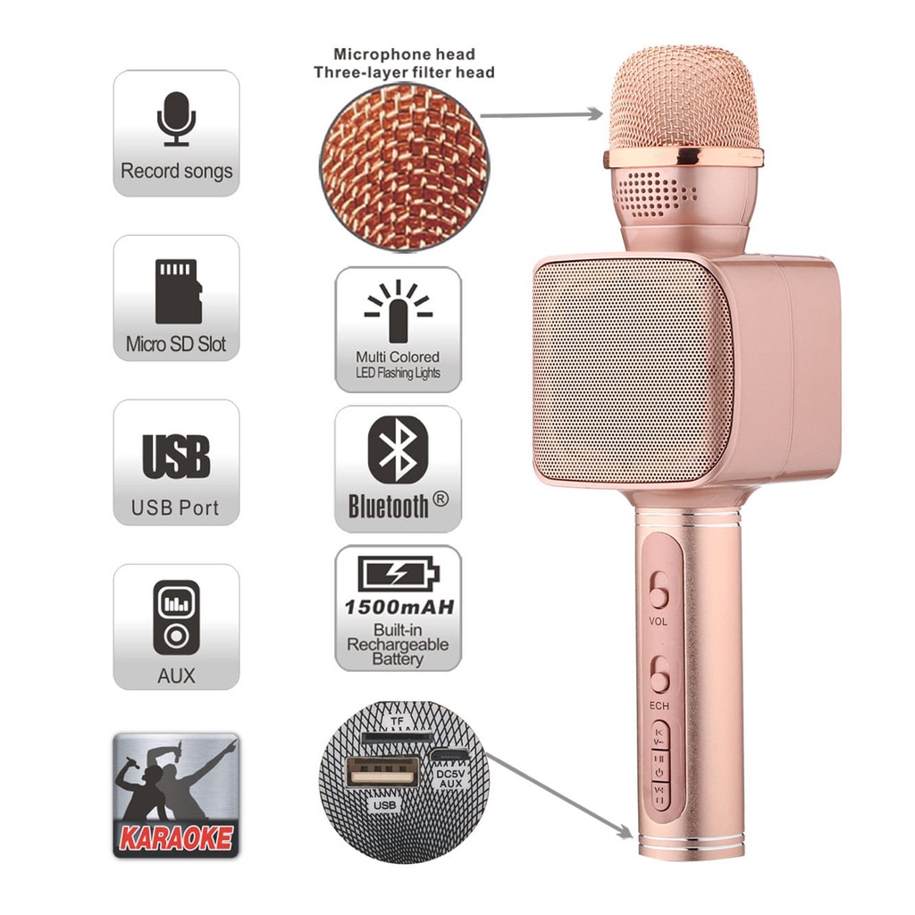 MICROPHONE / MIC YS-68 KARAOKE BLUETOOTH