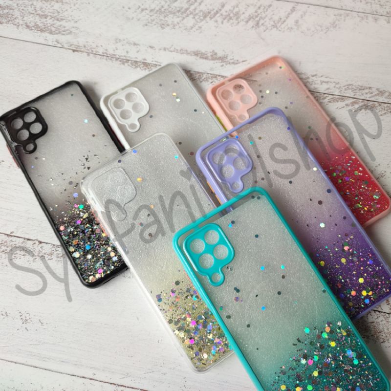 Case Glitter Samsung A22 (4G) / SM-A225F / SM-A225F/DS / SM-A225M / SM-A225M/DS Softcase Glitter Blink