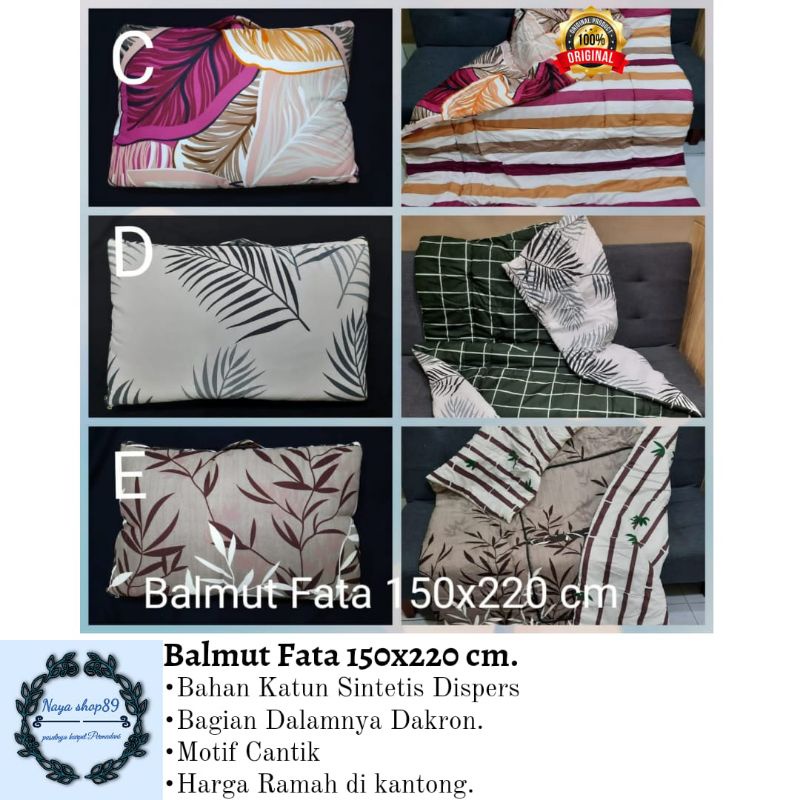 Balmut Bantal Selimut Dewasa Lembut.
