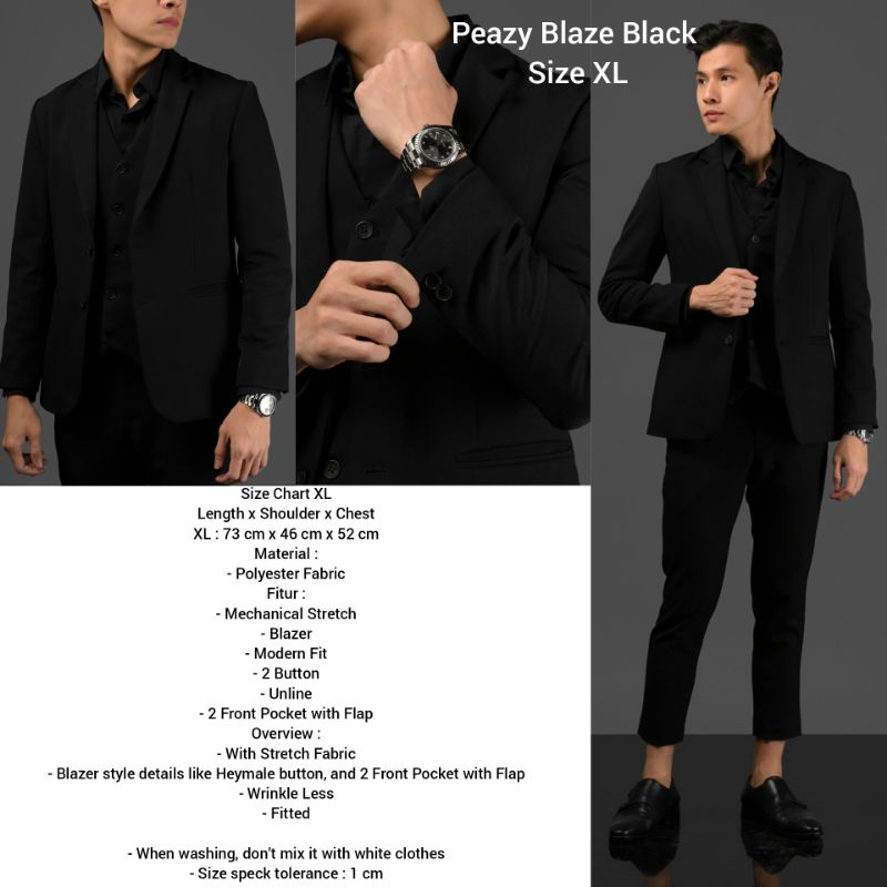 Peazy Blaze Blazer By Heymale