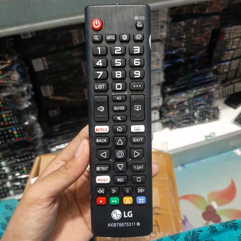 REMOTE REMOT SMART TV LED LG AKB75675311 ORIGINAL ASLI