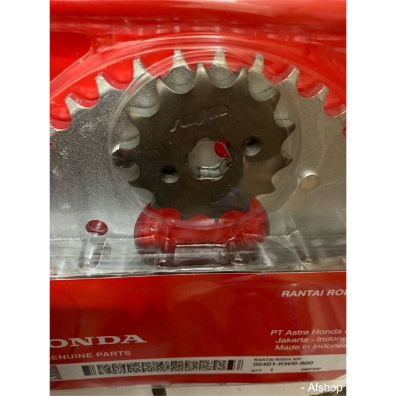 Gearset Gir set Honda Blade old / Revo absolute / supra KWB