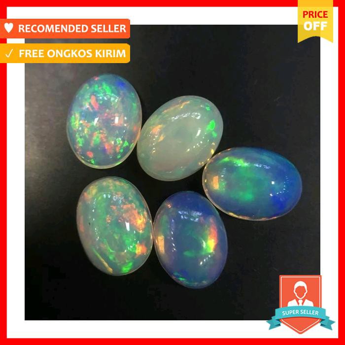 BATU PERMATA NATURAL KALIMAYA WHITE OPAL LOSTONE FULL JARONG