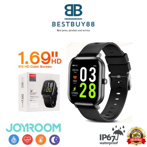 Jual SmartWatch Waterproof Joyroom JRFT1 PRO IP67 Shopee Indonesia