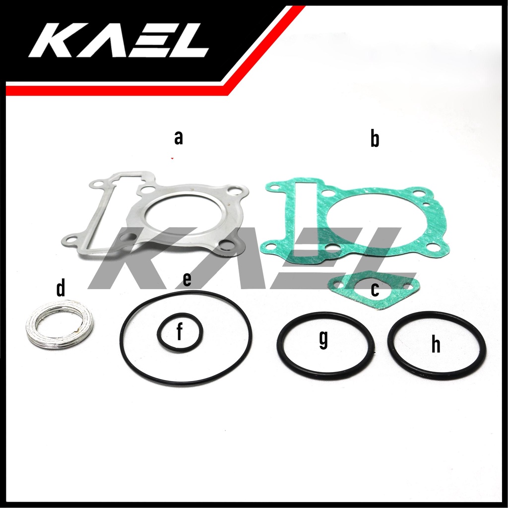 Topset Yamaha Mio 5TL-Sporty-Smile &amp; Fino Karbu &amp; Nouvo Lama-Old-Z Top Set Gasket-Paking-Packing Kit