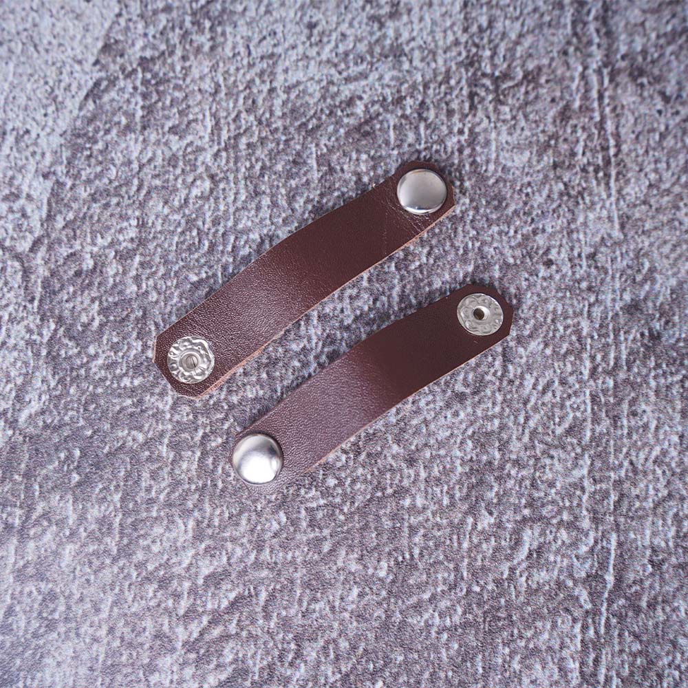 USB KLIP KABEL KULIT SAPI ASLI / PENGIKAT KABEL Leather Clips Kualitas Simple