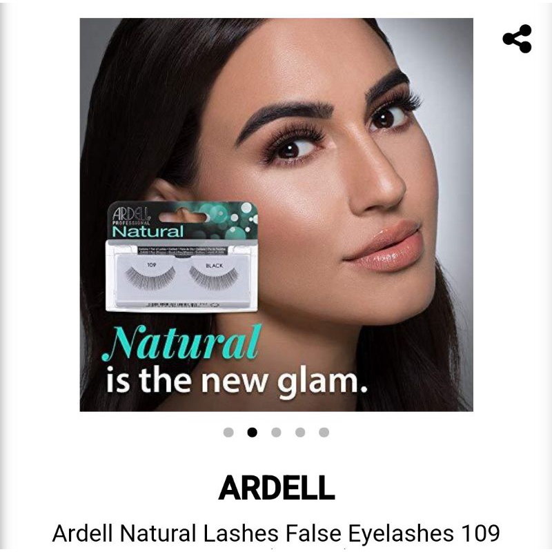 ORIGINAL USA ! ARDELL NATURAL VARIETY PACK FALSE LASHES