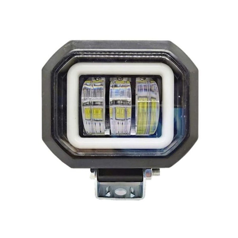 LAMPU TEMBAK K30 3 MATA 30 WATT DAYMEKER KOTAK ANGEL EYE LAMPU TEMBAK SOROT CWL 3 MATA LED UNIVERSAL