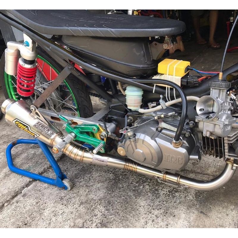 KNALPOT BEBEK 200CC SLEEP ENGINE FANTERRA FT PRO 2