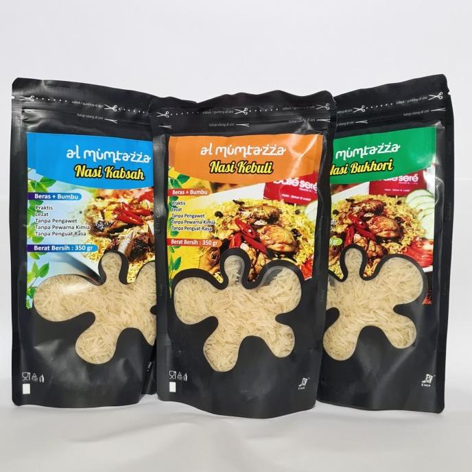 

best produk] Paket Al Mumtazza Kebuli, Bukhori, Kabsah. Lebih Hemat.