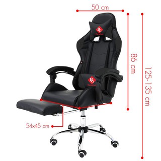  KURSI  GAMING  GAMING  CHAIR E02 PLUS BLACK Shopee Indonesia 