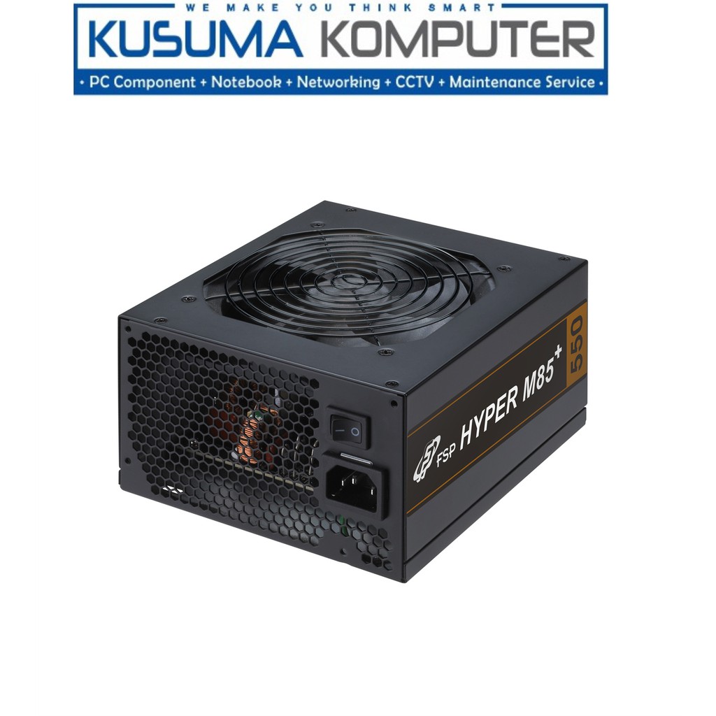 Psu FSP Power Supply Hyper M550W 85+ Bronze Semi Modular