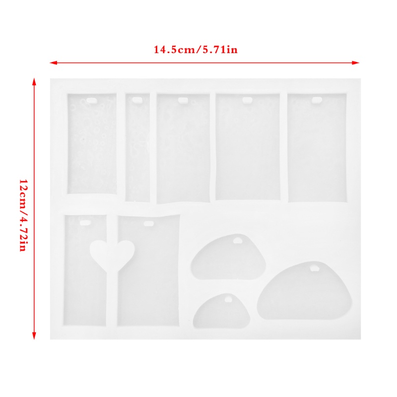 SIY  DIY Silicone Mold Mould 3D For Resin Pendant Jewelry Cake Making Tool