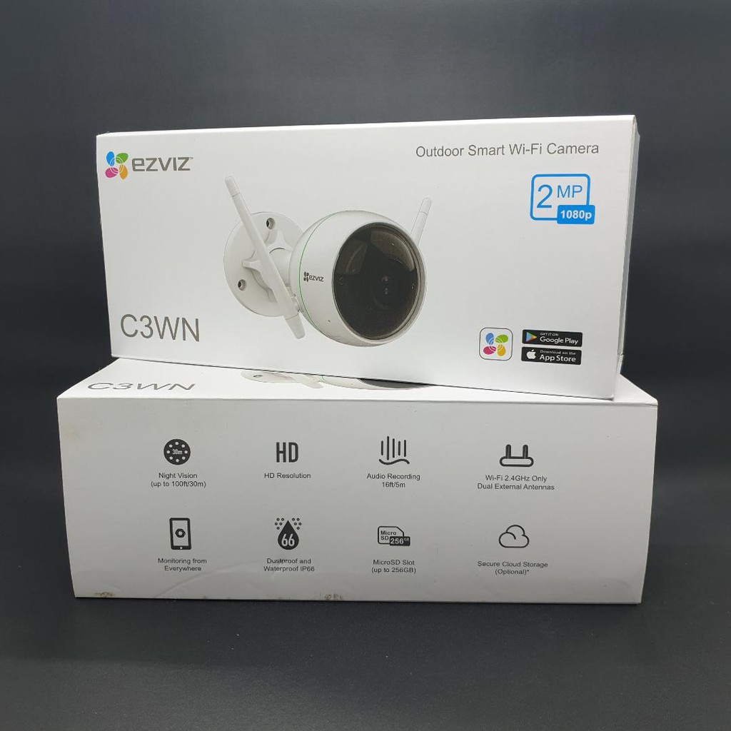 Ezviz C3WN 1080P Husky Air Outdoor IP Cam Wifi Wireless Garansi Resmi