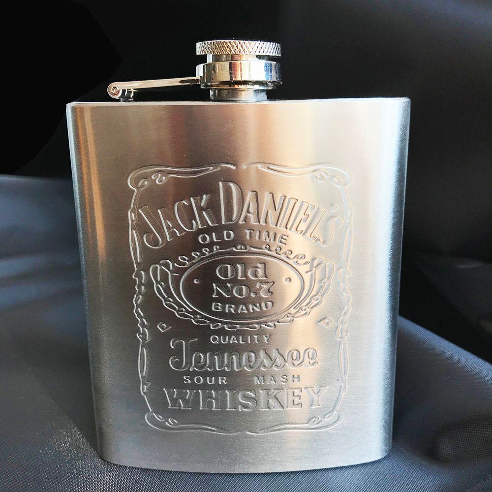 Rebuy Hip Flask Travel Mini Portable Rusia Stainless Steel Alkohol Botol Perlengkapan Minum