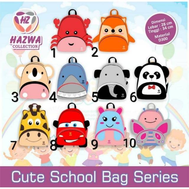 Tas Anak Hazwa - Tas Hazwa - Tas Anak Lucu