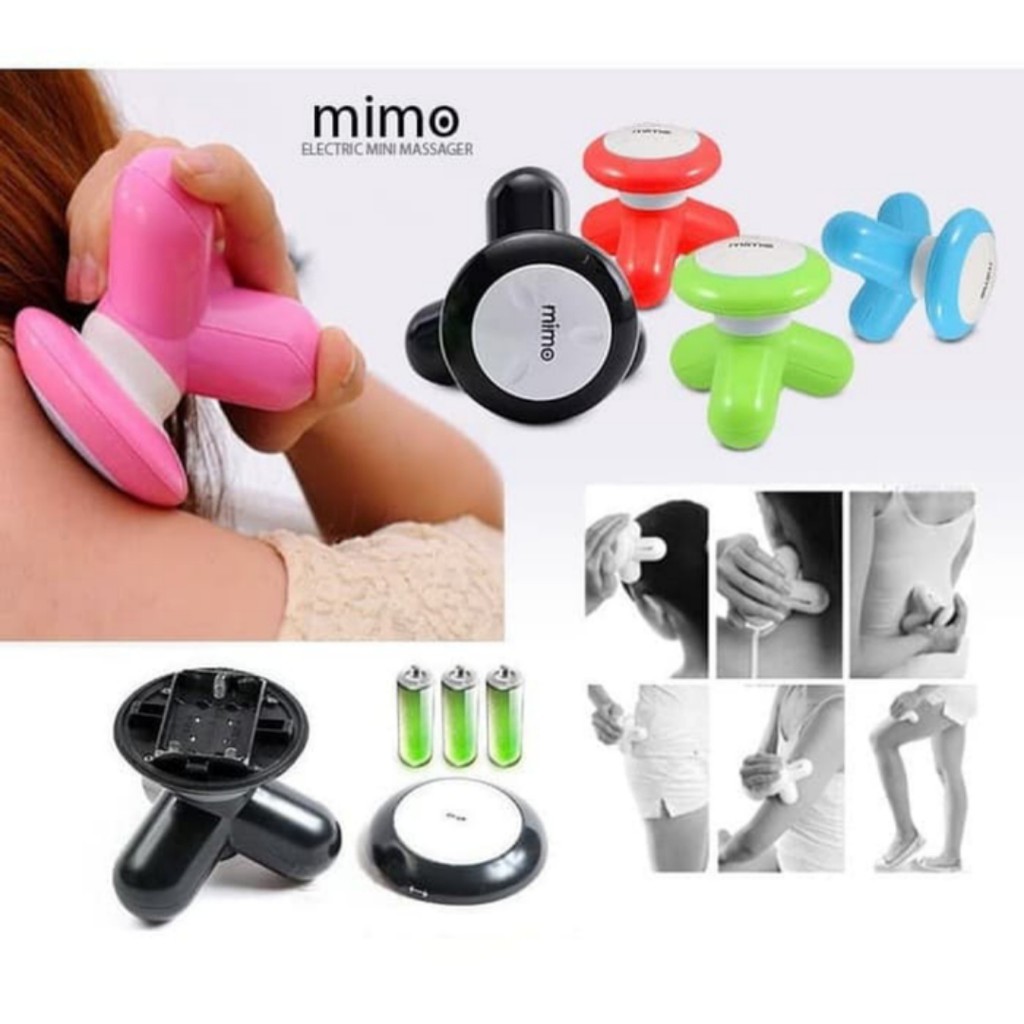 MIMO Mini vibrating massager alat pijat getar kesehatan MIMMO Type Smart