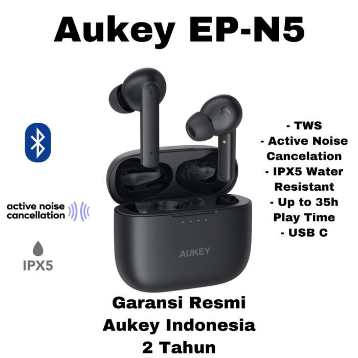 Aukey EP-N5 Active Noise Cancelling BT5 TWS True Wireless Earbuds IPX5