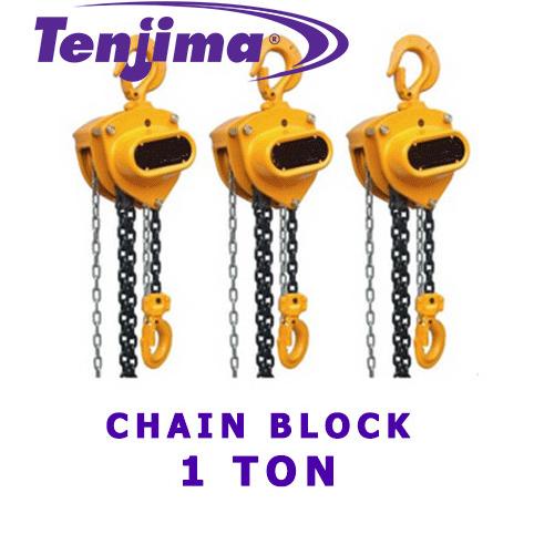 Chain Block Katrol Manual TENJIMA 1 TON - 5 meter
